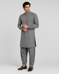 Gray Shalwar Kameez