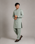 Light Aqua Shalwar Kameez